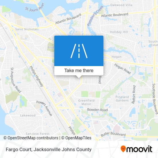 Fargo Court map