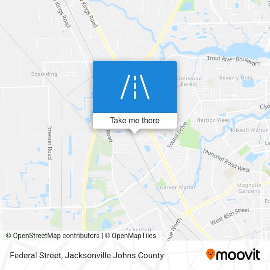 Mapa de Federal Street