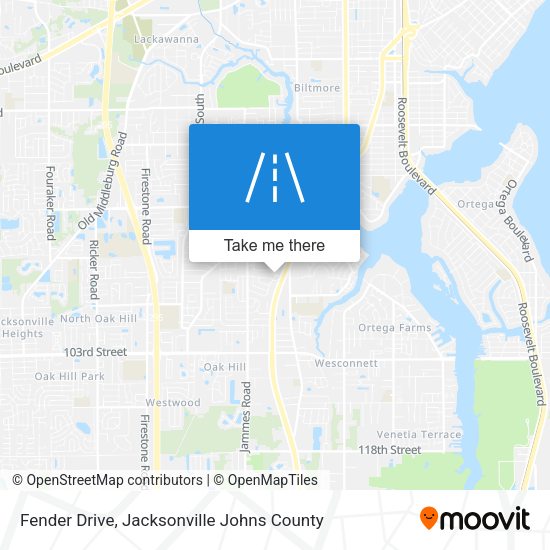 Mapa de Fender Drive