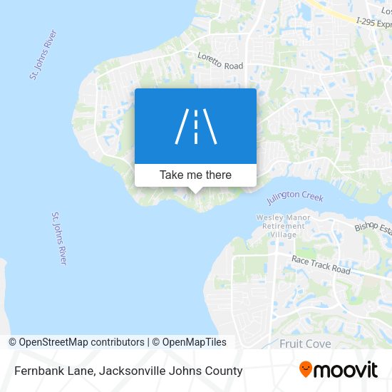 Fernbank Lane map