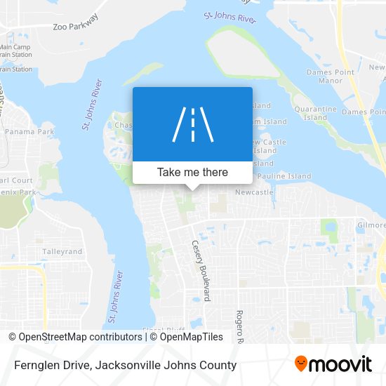 Fernglen Drive map