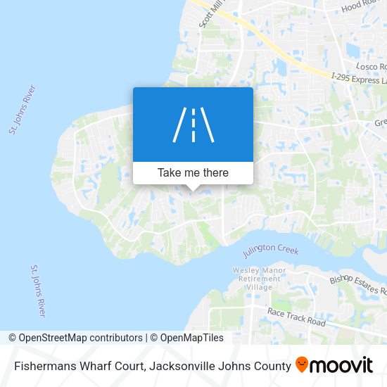 Fishermans Wharf Court map
