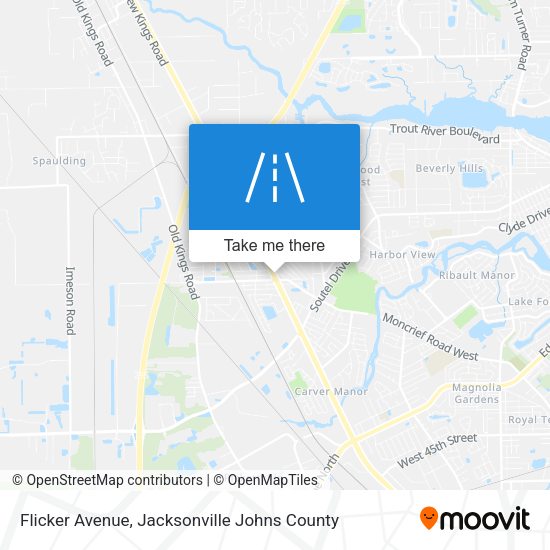 Flicker Avenue map