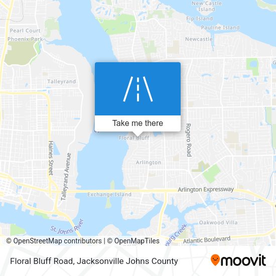 Mapa de Floral Bluff Road