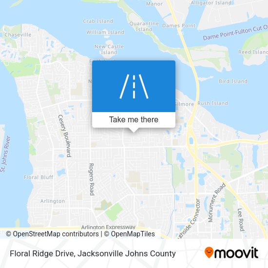 Floral Ridge Drive map