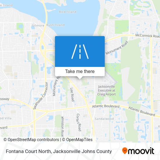 Fontana Court North map