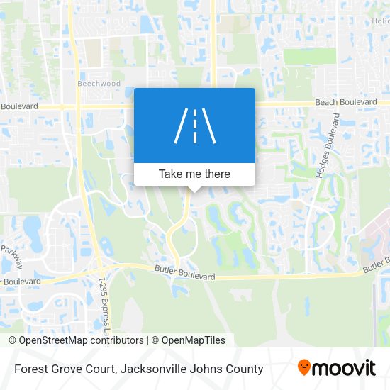 Forest Grove Court map