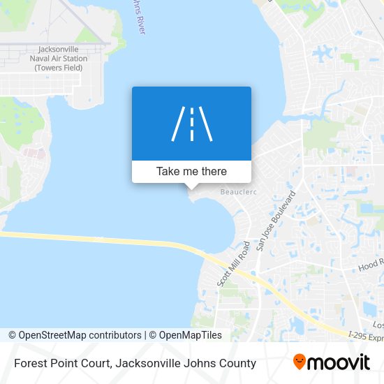 Mapa de Forest Point Court