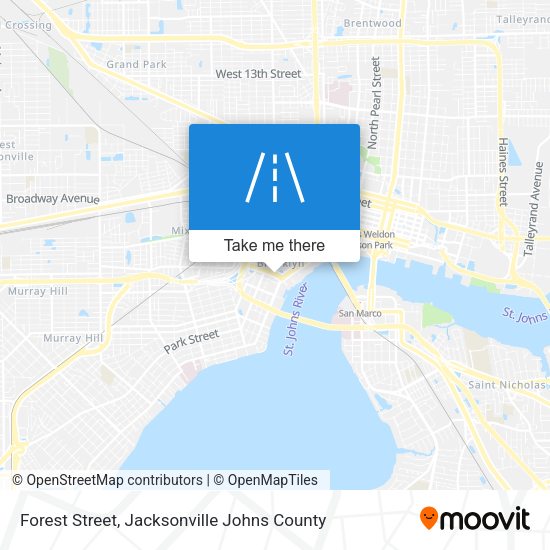 Forest Street map