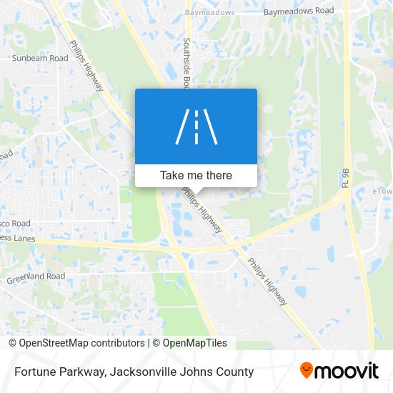 Fortune Parkway map