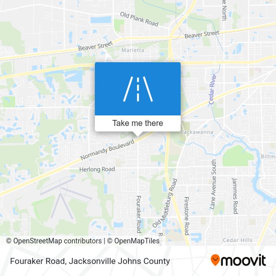 Mapa de Fouraker Road