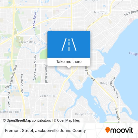 Fremont Street map