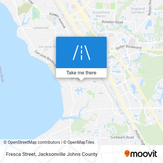 Mapa de Fresca Street