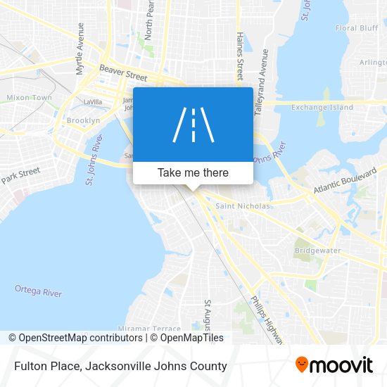 Fulton Place map