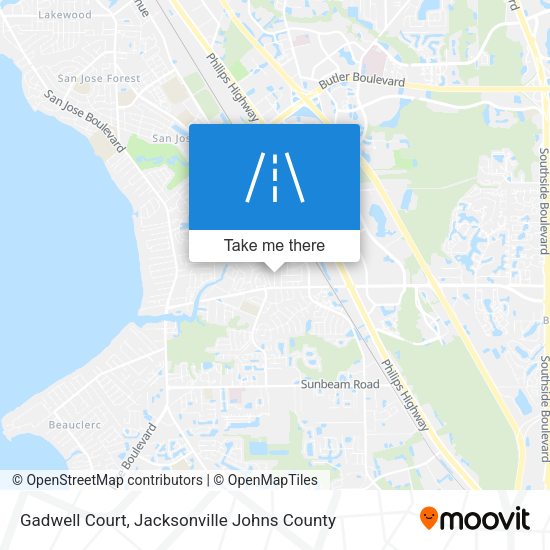 Gadwell Court map
