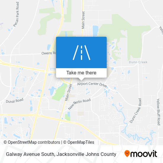 Mapa de Galway Avenue South