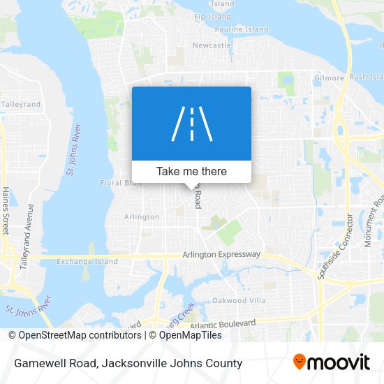 Gamewell Road map