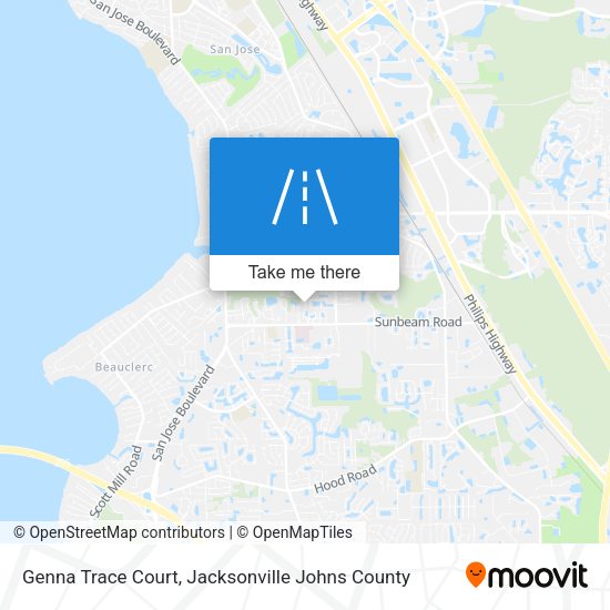 Mapa de Genna Trace Court