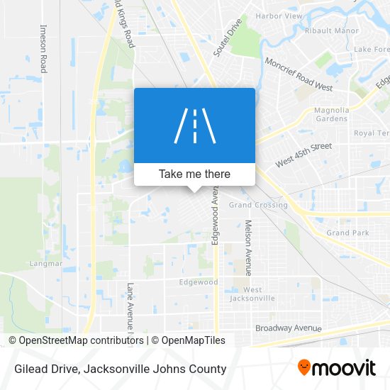 Gilead Drive map