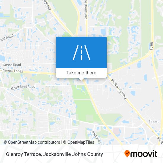 Mapa de Glenroy Terrace
