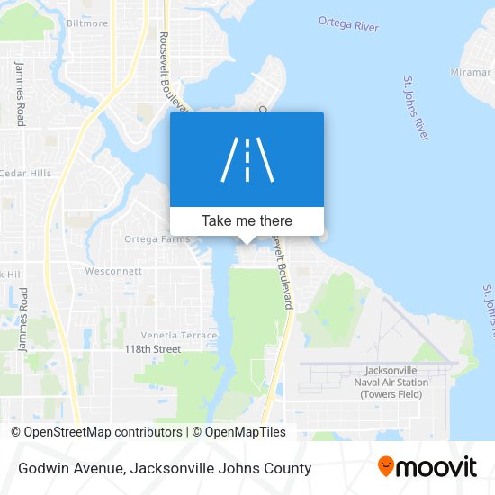 Godwin Avenue map