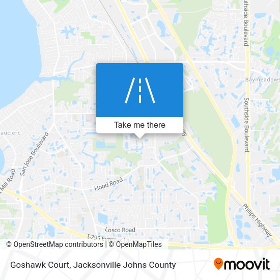 Goshawk Court map