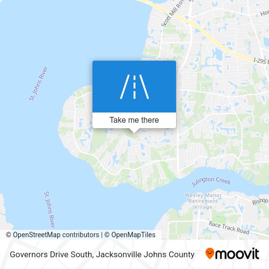 Mapa de Governors Drive South