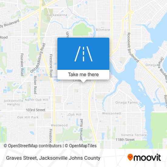 Mapa de Graves Street