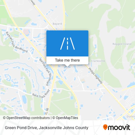 Green Pond Drive map