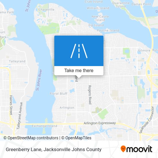 Greenberry Lane map