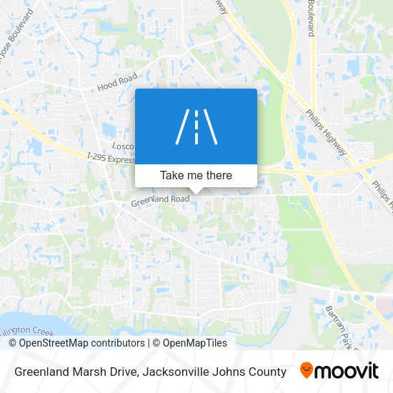 Greenland Marsh Drive map