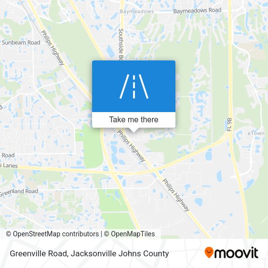 Mapa de Greenville Road