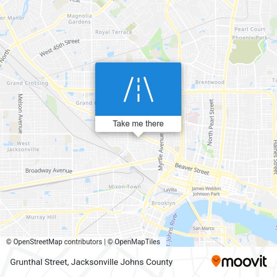 Mapa de Grunthal Street