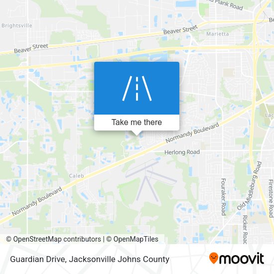 Guardian Drive map