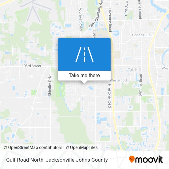 Mapa de Gulf Road North