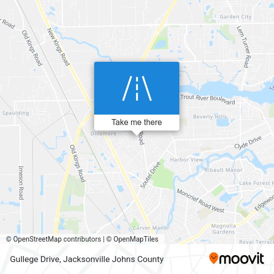 Gullege Drive map