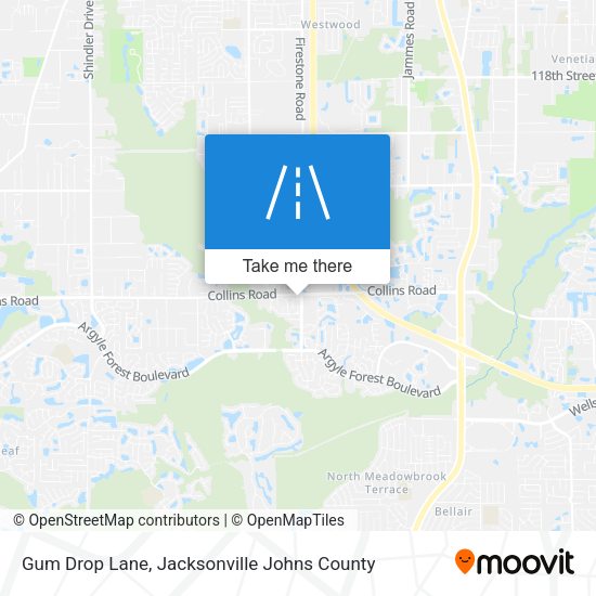 Gum Drop Lane map