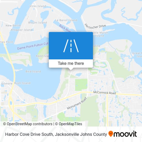 Mapa de Harbor Cove Drive South