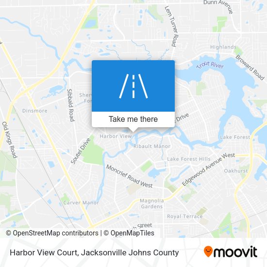 Mapa de Harbor View Court