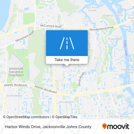 Harbor Winds Drive map