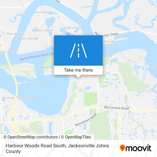 Mapa de Harbour Woods Road South