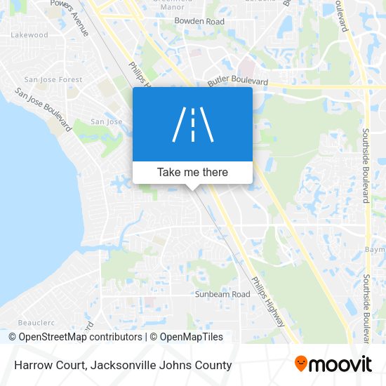 Harrow Court map