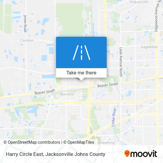Harry Circle East map