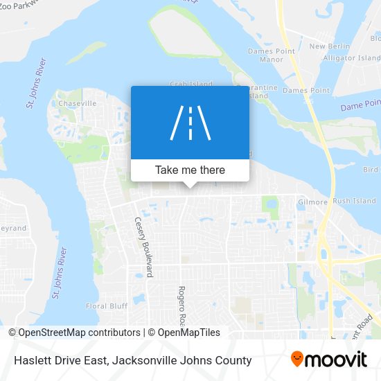 Mapa de Haslett Drive East