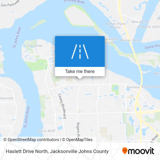 Haslett Drive North map