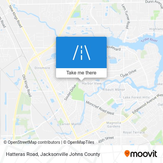 Hatteras Road map