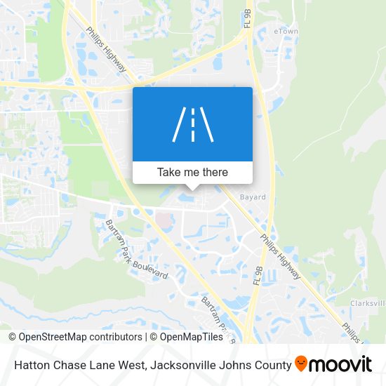 Hatton Chase Lane West map
