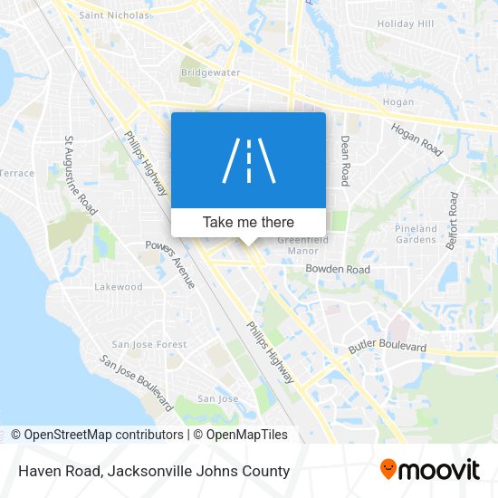 Haven Road map