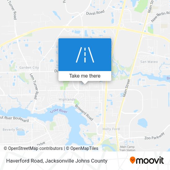 Haverford Road map