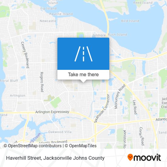 Haverhill Street map